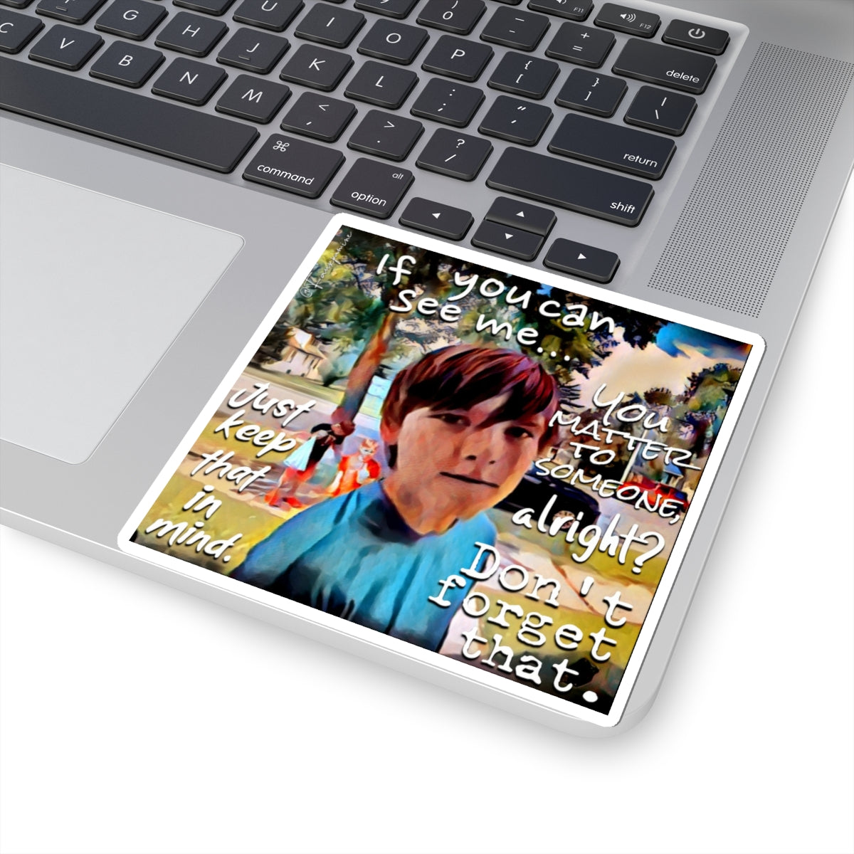 Portrait of the Unnoticed Prophet - Sticker