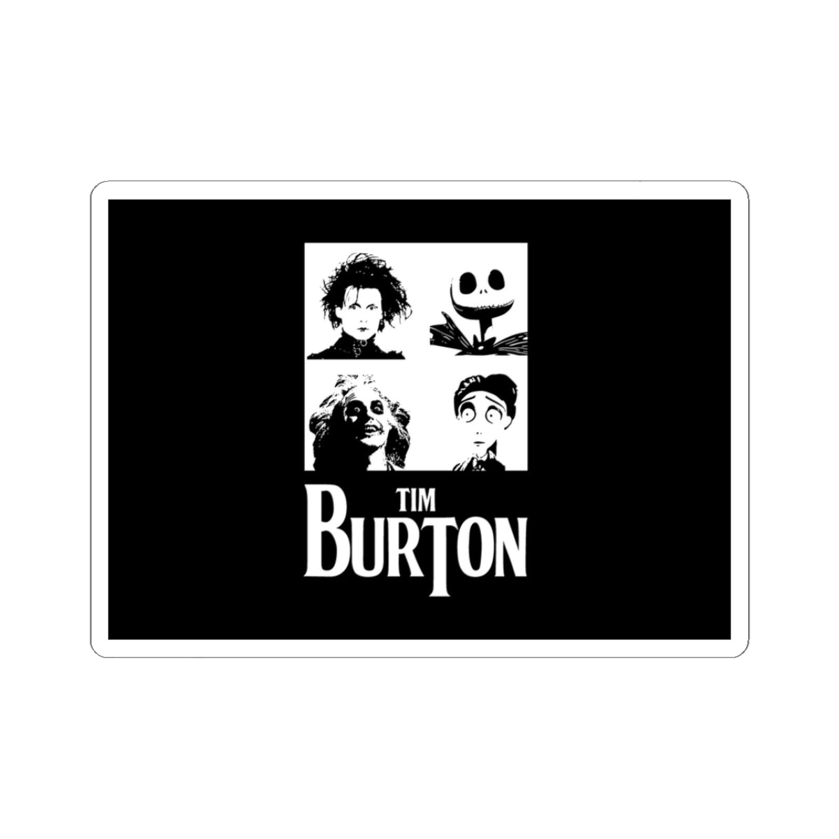 Tim Burton X The Beatles - Sticker