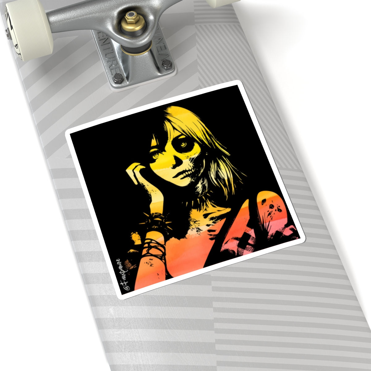 Left on Read by the Reaper - Sticker