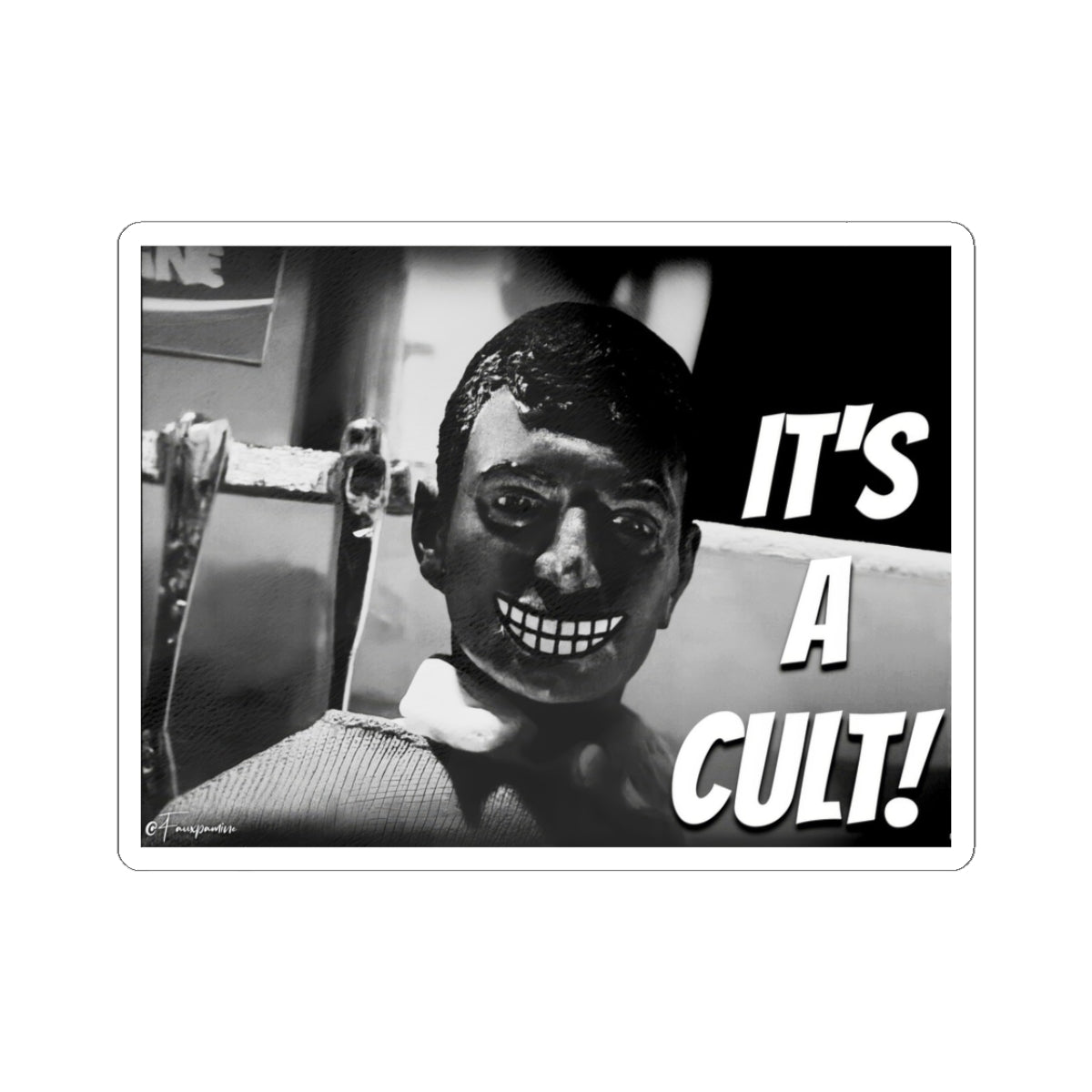 The Prophet in Plastic - Sticker