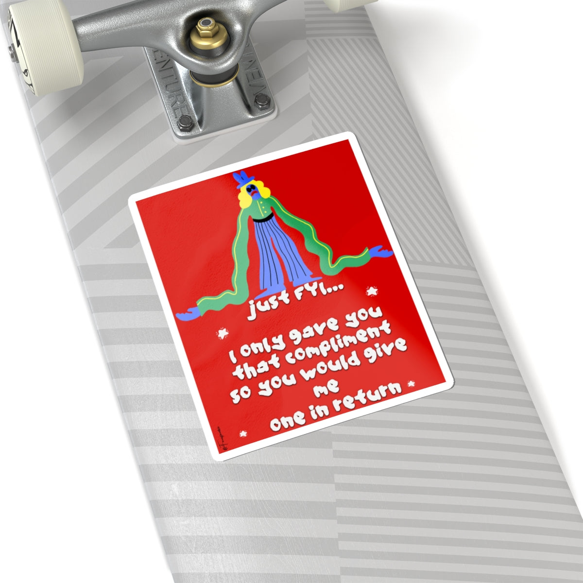 Compliment as Currency - Sticker
