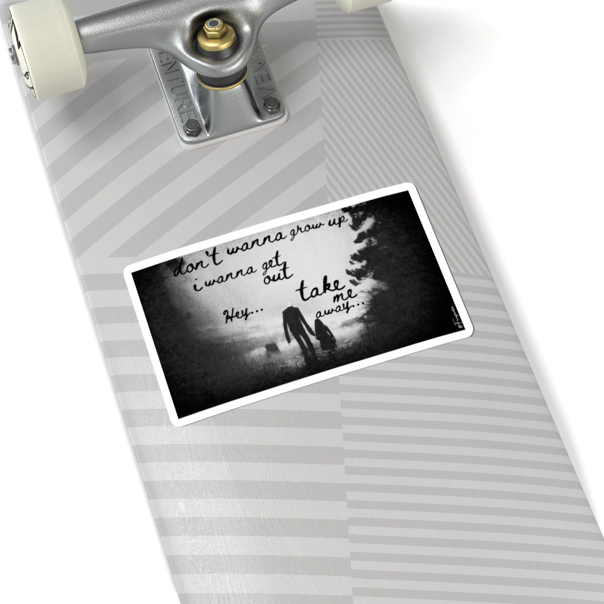 Pink Slip to the Woods - Sticker