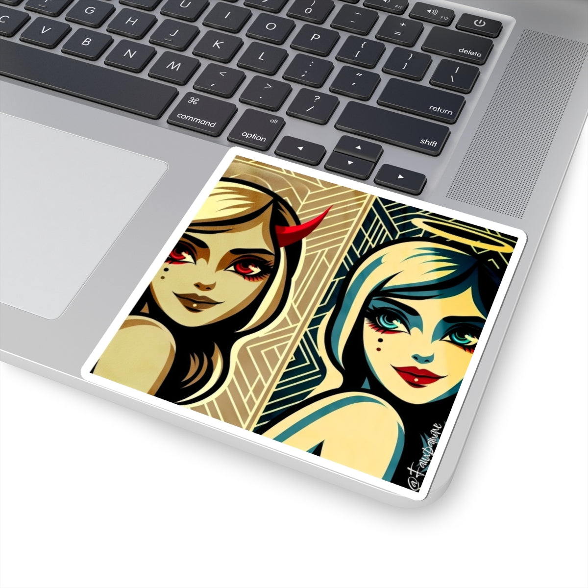 You said she is so evil, but - Sticker