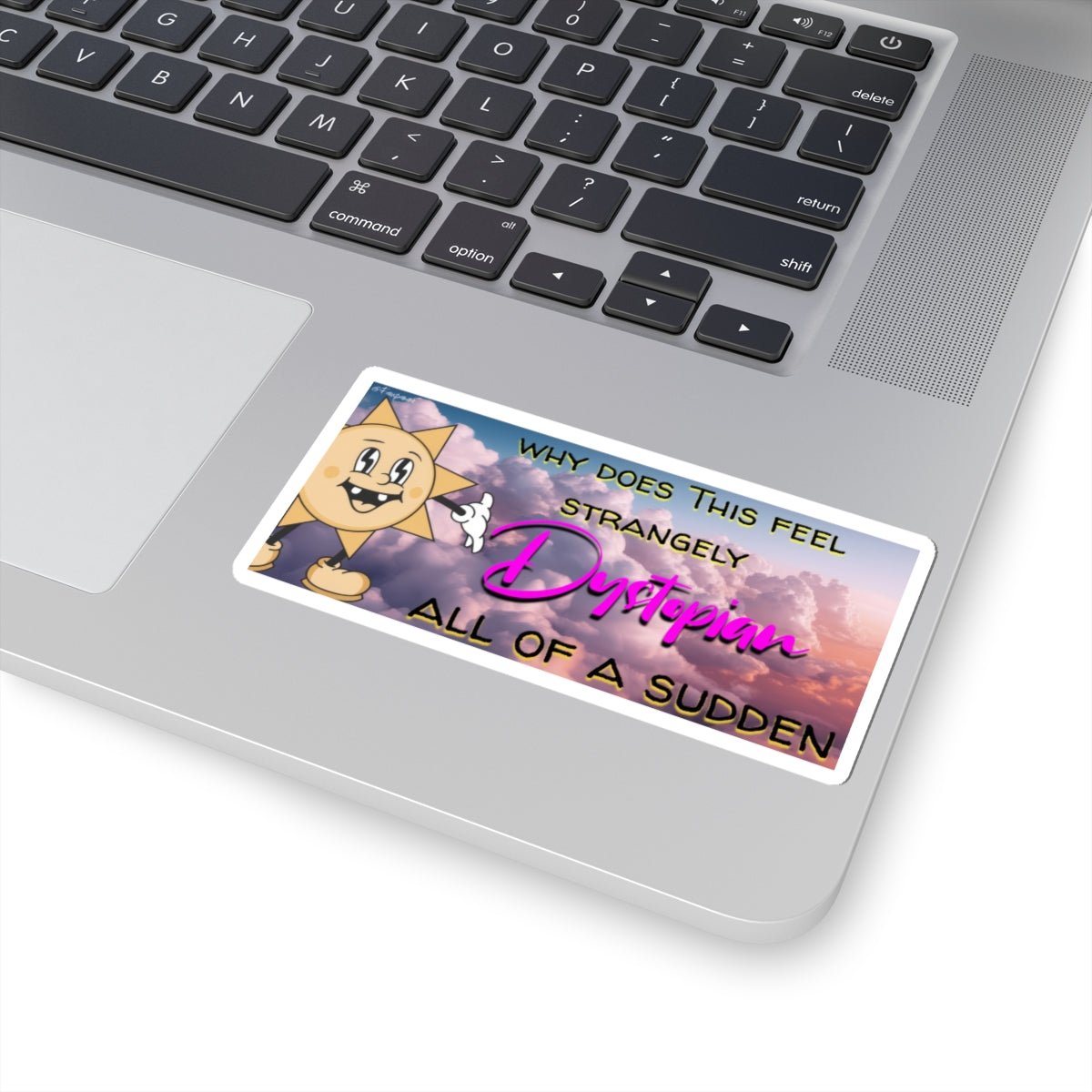 Simulacrum with a Side of Sunshine - Sticker