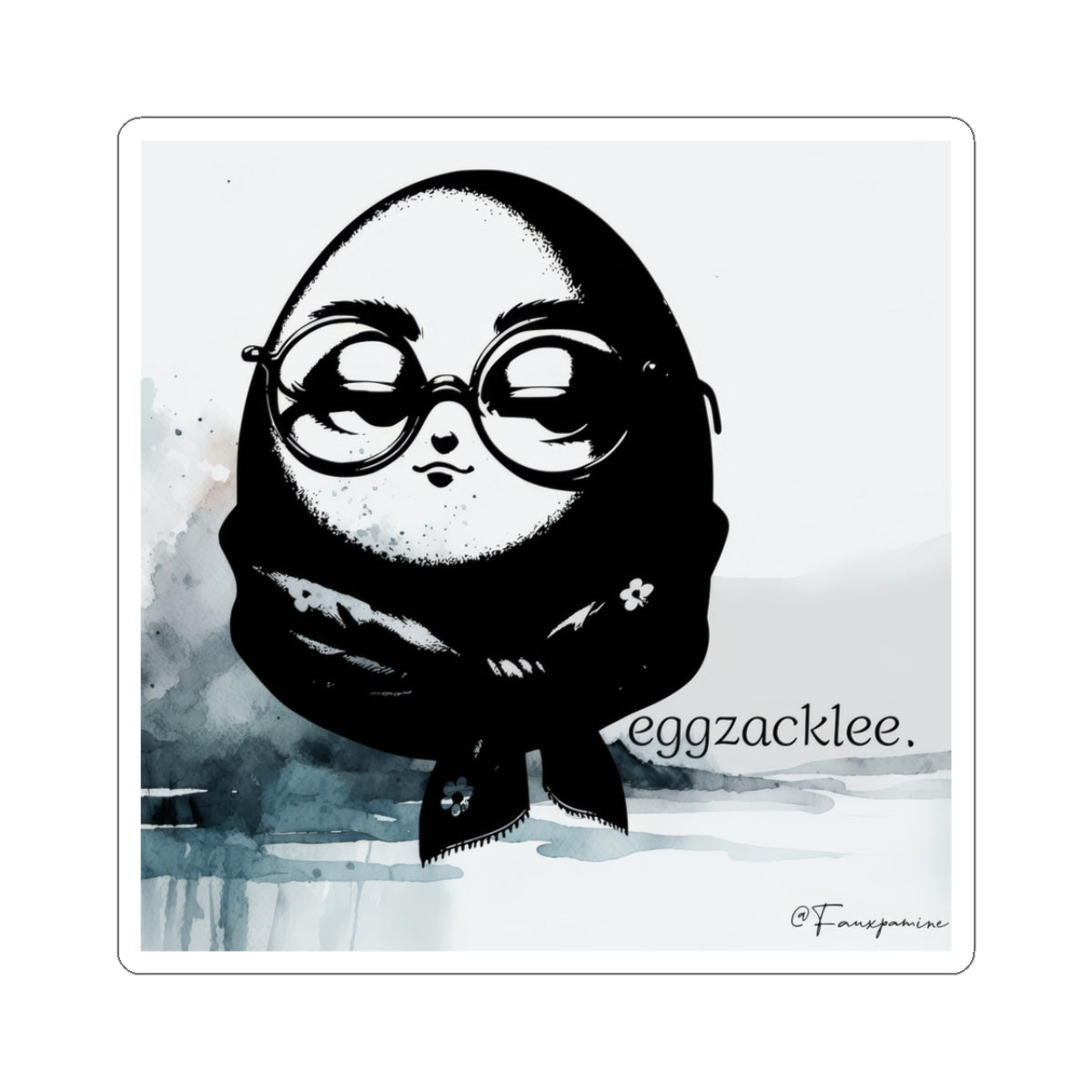 Eggzacklee - Sticker