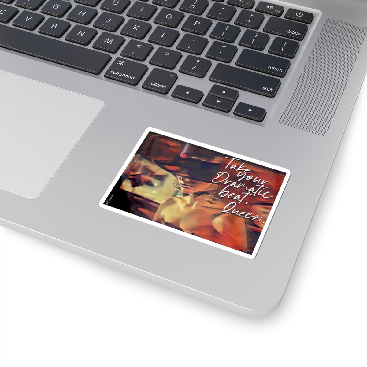 Crowned in Pause - Sticker