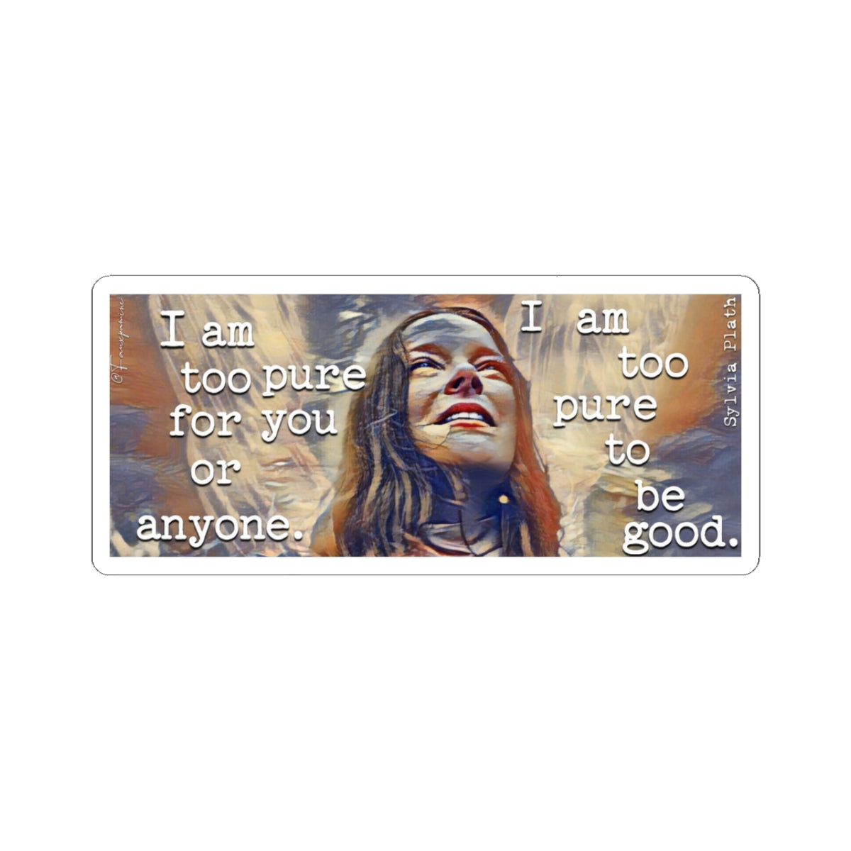 When I look up, I see Nothing - Sticker