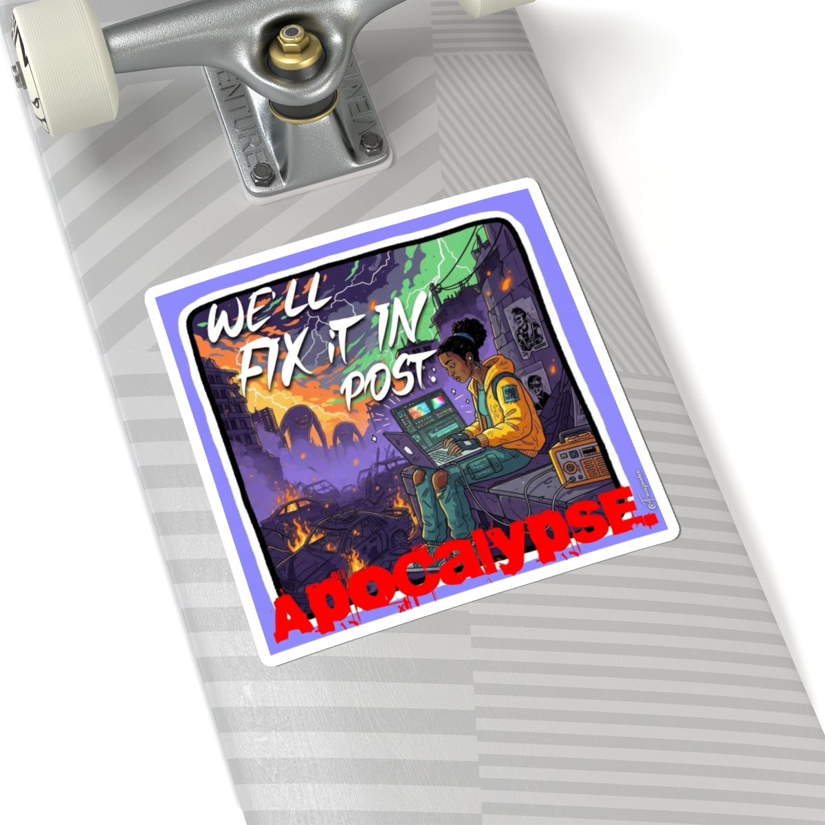 Render Queue of the Damned - Sticker
