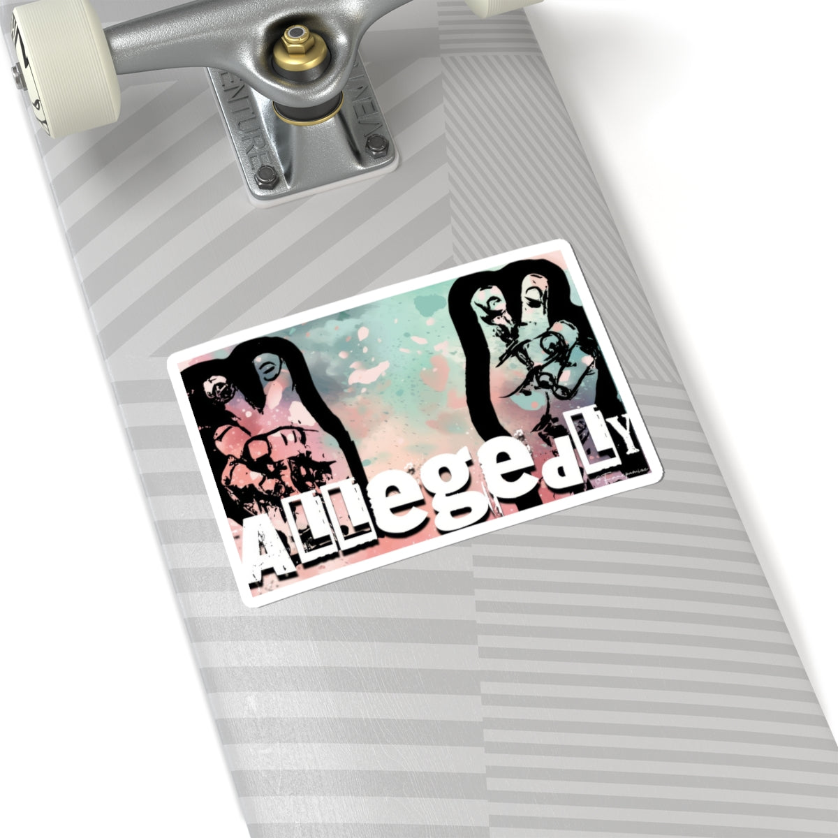 Air Quote Accusation - Sticker