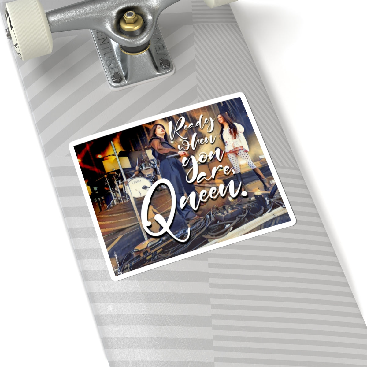 Chiaroscuro Queens (Courtney & Poppy) - Sticker
