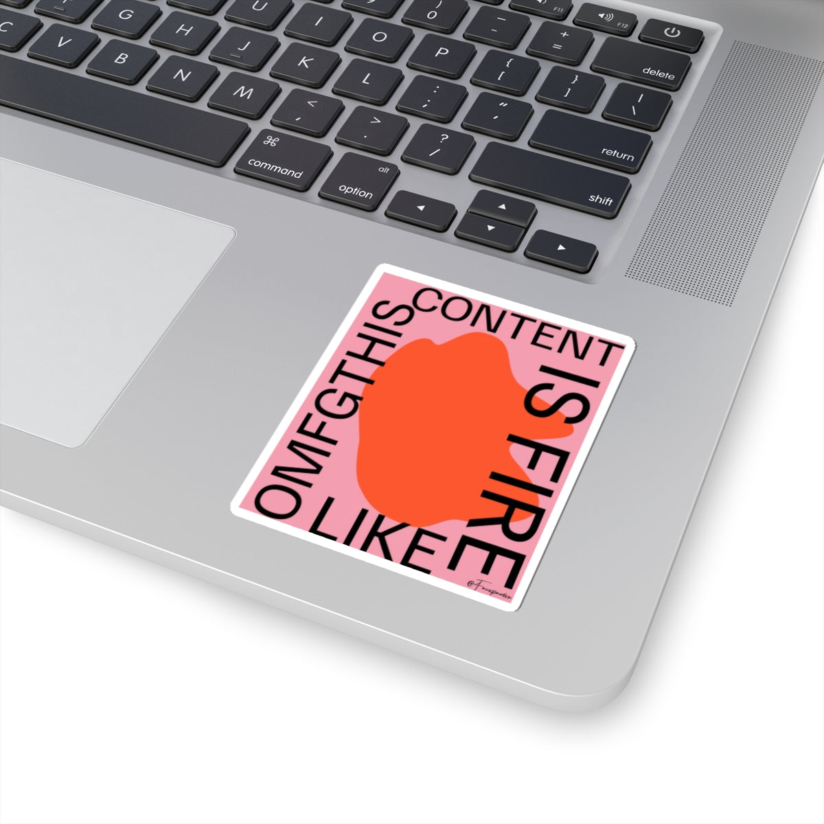 Flatness as Form: A Digital Eucharist - Sticker