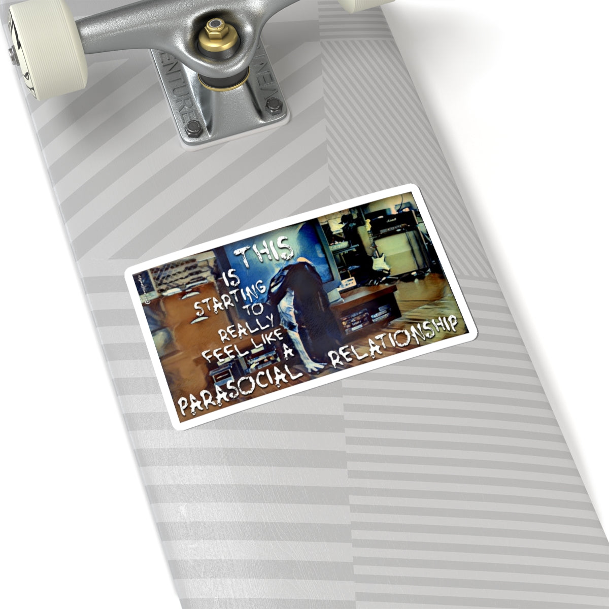Specter of the Cathode: Parasocial Eucharist - Sticker