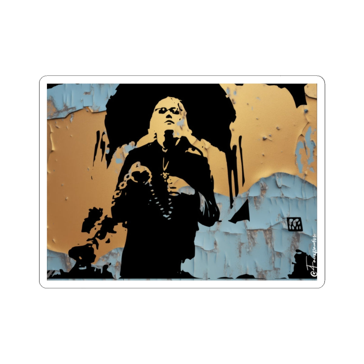 Saint Helena’s Procession - Sticker
