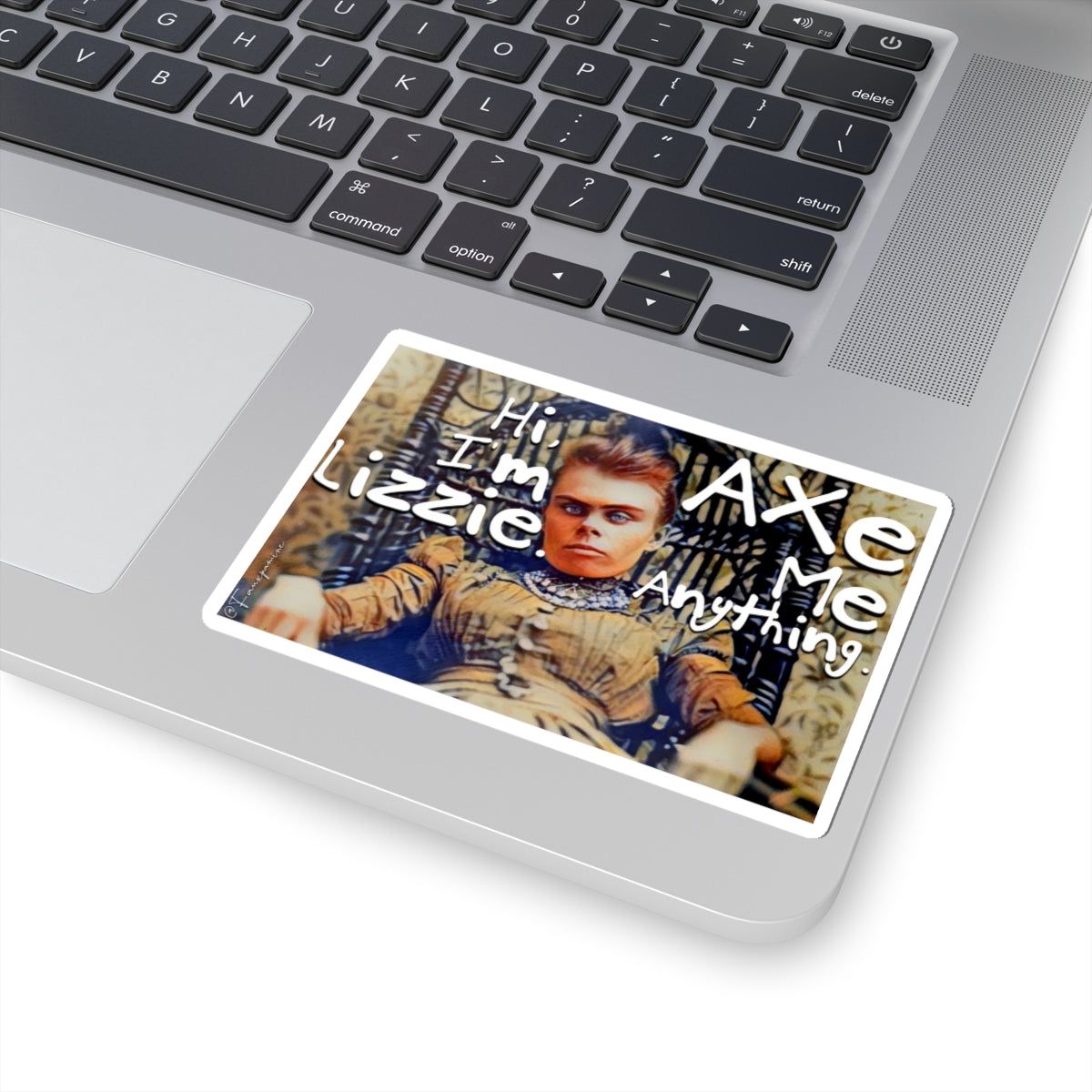 Lizzie Ascendant in the Wicker Throne - Sticker