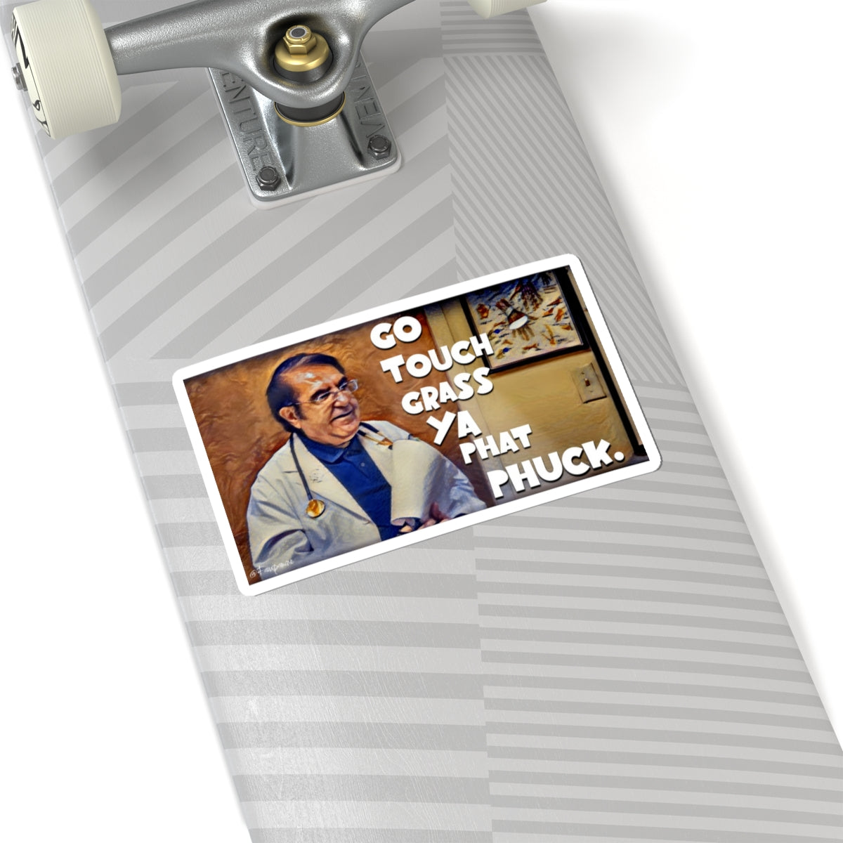 Go Touch Grass - Sticker