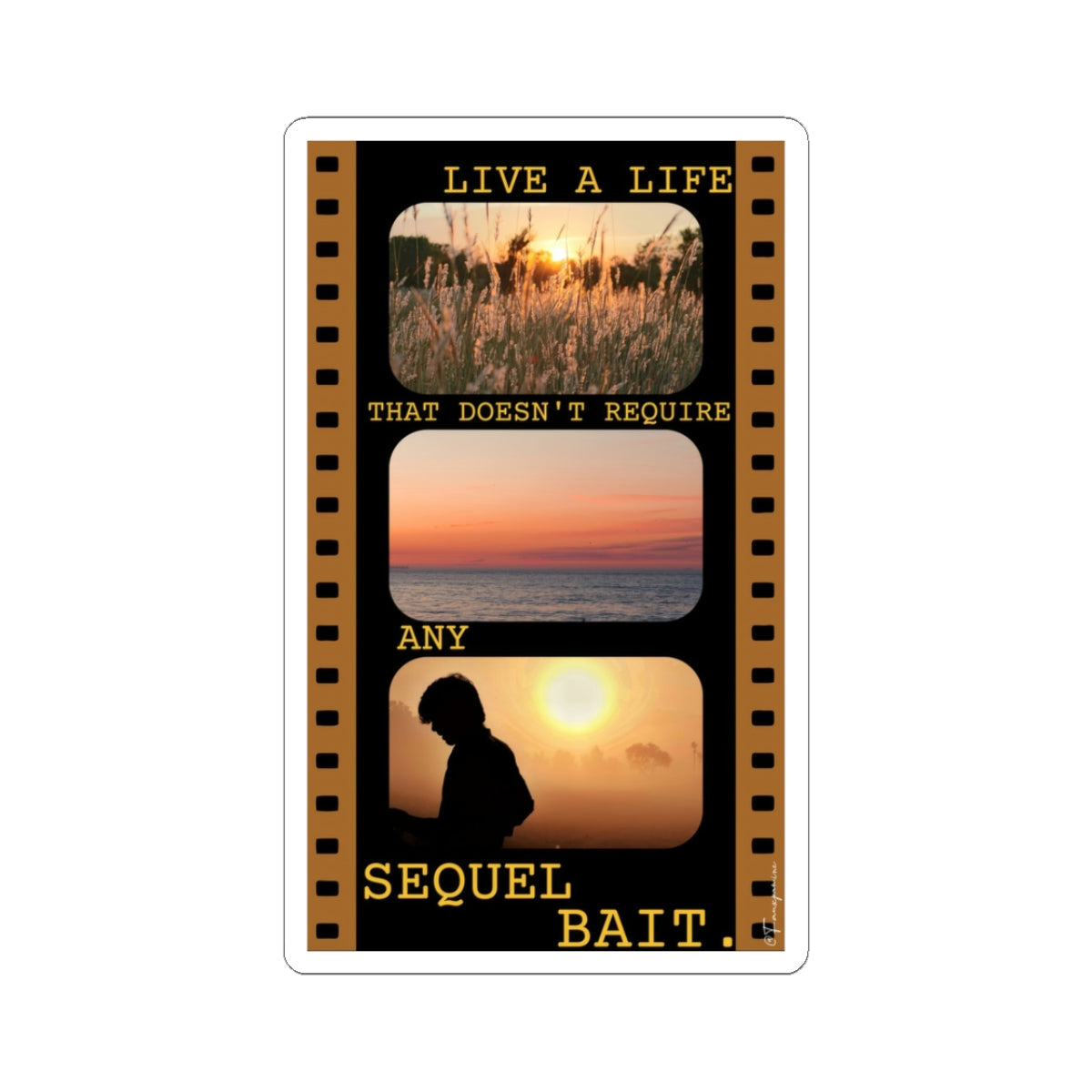 Final Reel, No Post-Credit Scene - Sticker