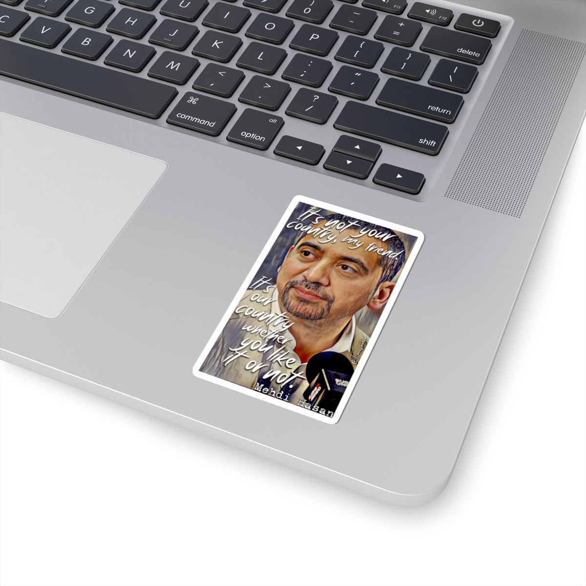 Cartographies of Belonging, Drawn in Defiance - Sticker