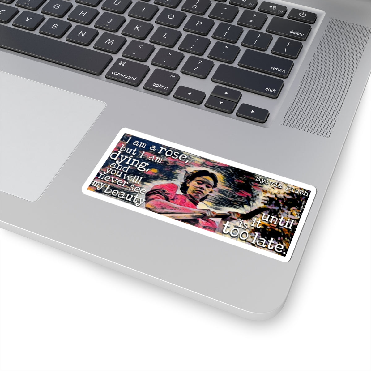 Kiss From a Pearl on Your Grave - Sticker
