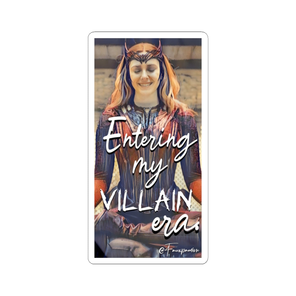 Scarlet Apotheosis (Villainy Enthroned) - Sticker