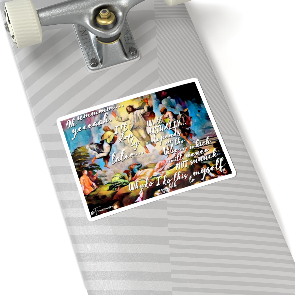 Depends on the Vibe - Sticker