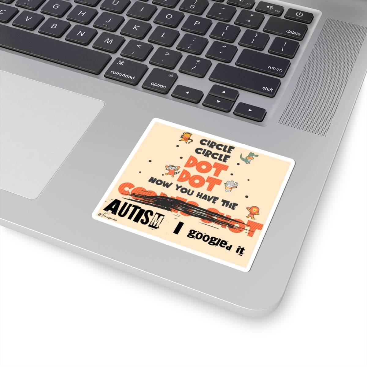Dot Upon Dot, An Alchemy of Innocence and Ruin - Sticker