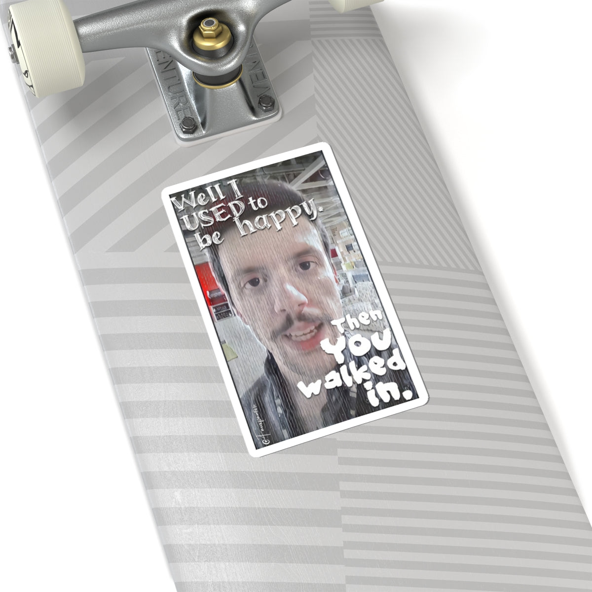 Mood Shift at the Entrance Mat - Sticker