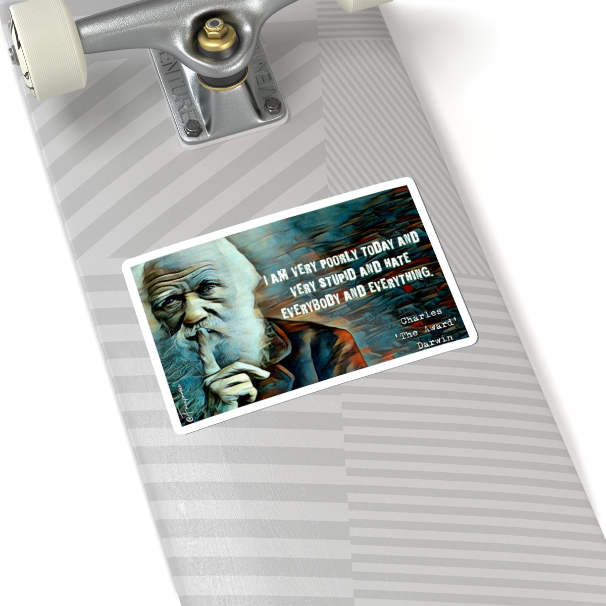 Darwinian Spiral (aka The Award) - Sticker