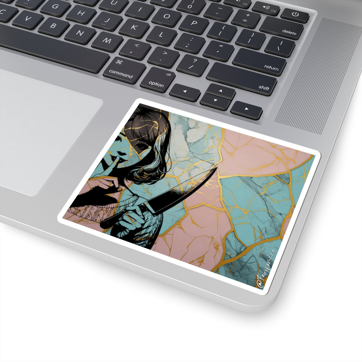 Kintsugi of the Quiet Knife - Sticker