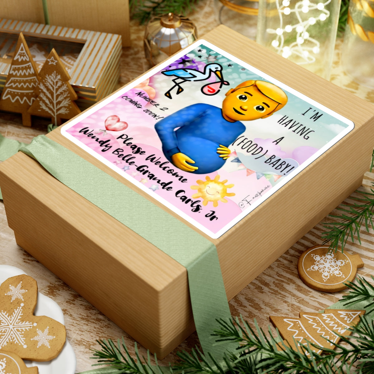 Emoji iconography meets fertility satire; pastel infantilism and digestive mythos - Sticker