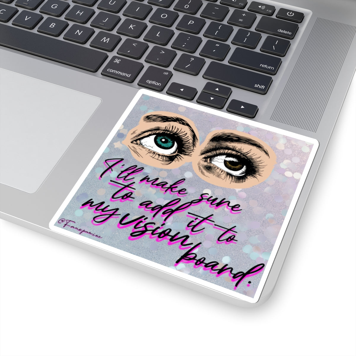 Manifest Delusion in Glittering Dissent - Sticker