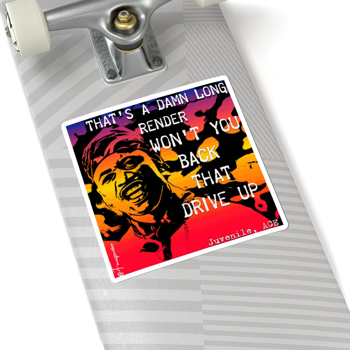 Back that Drive Up - Sticker