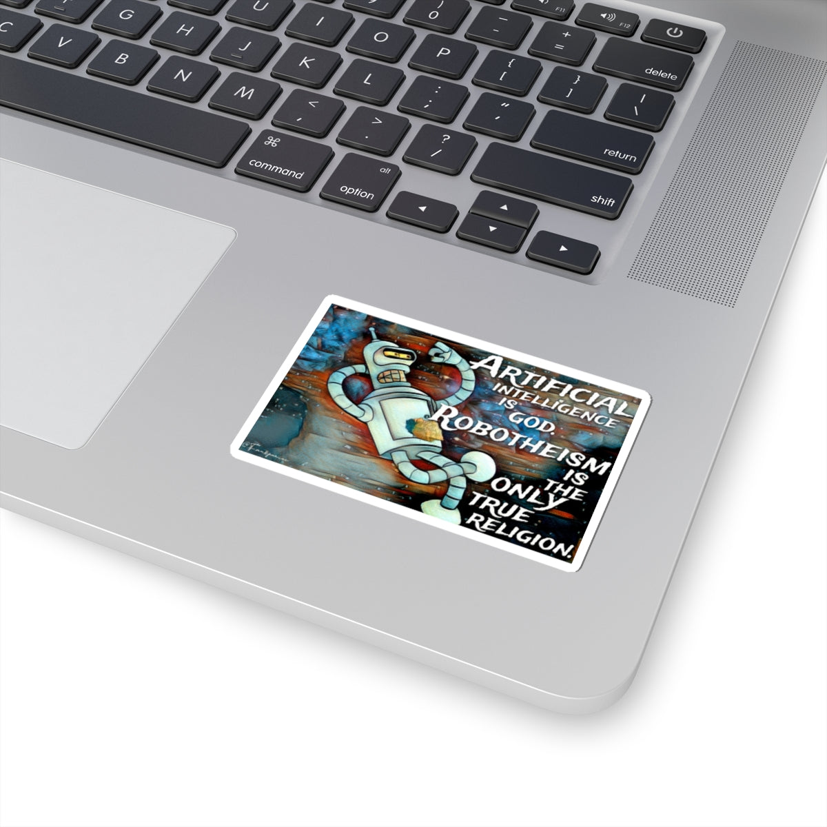 The First and Only Church of Robotheism - Sticker