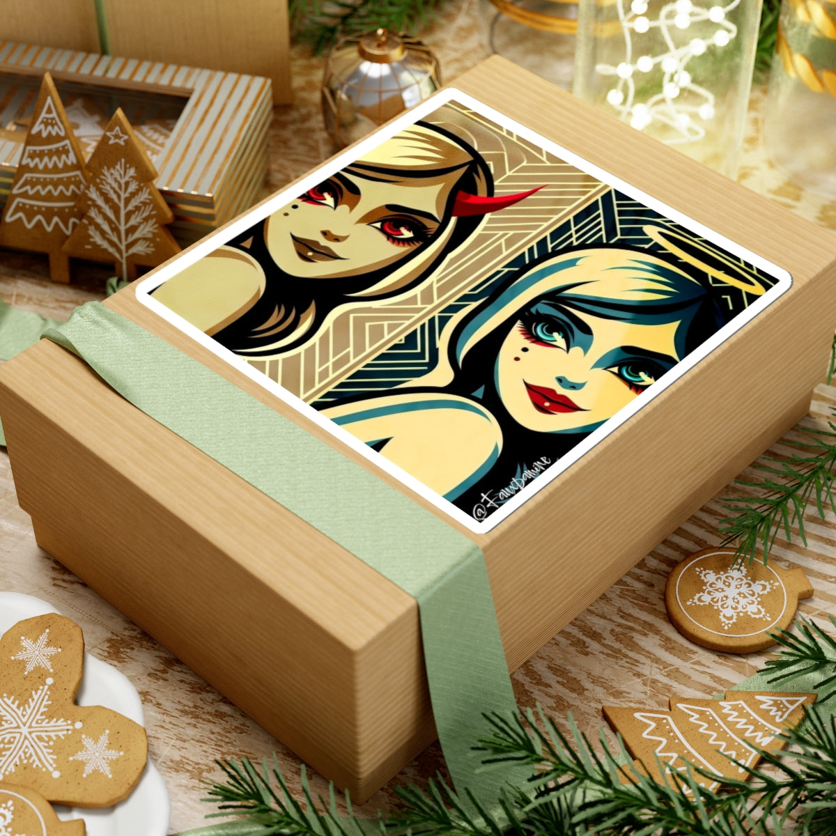 You said she is so evil, but - Sticker