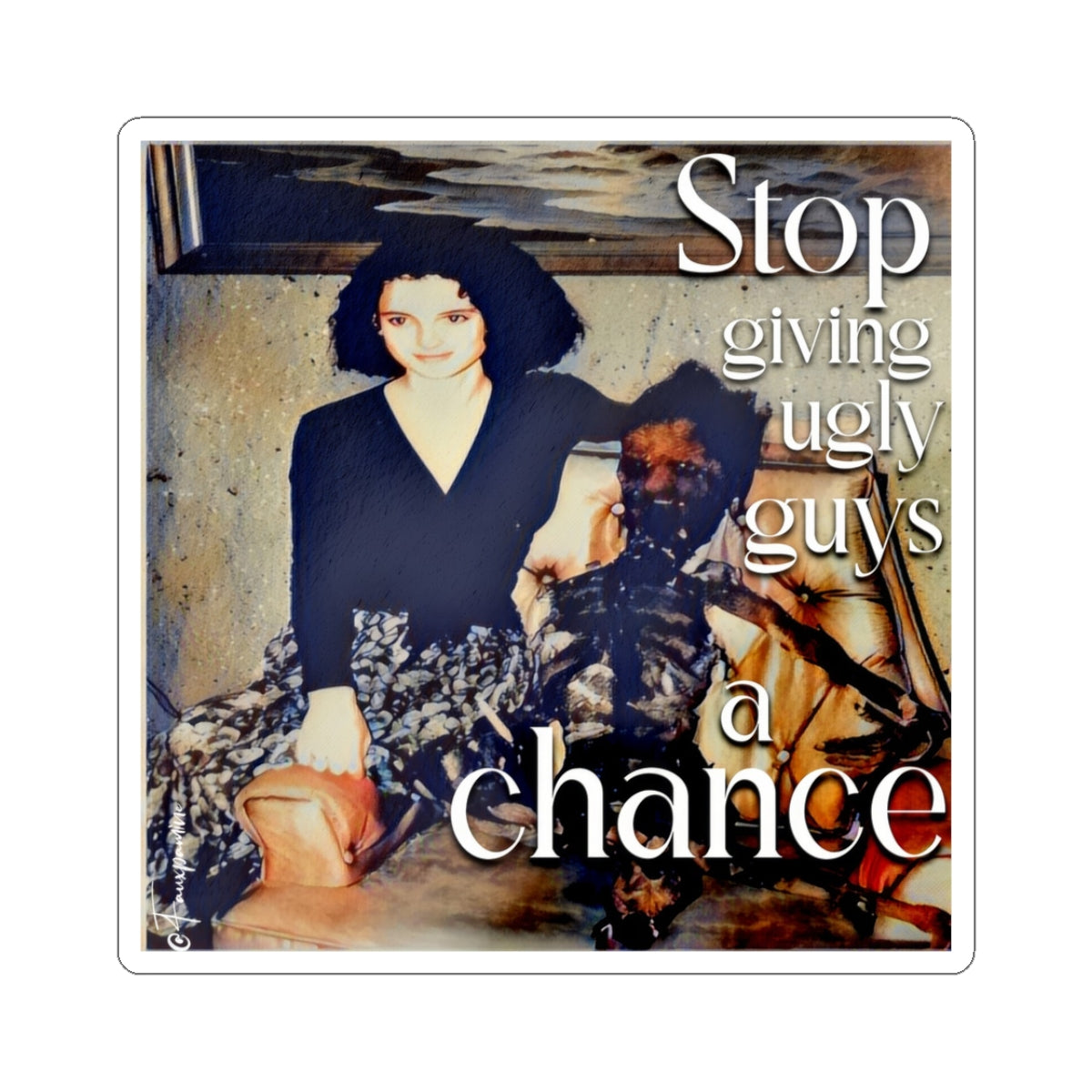 Elegy for the Unlovely - Sticker