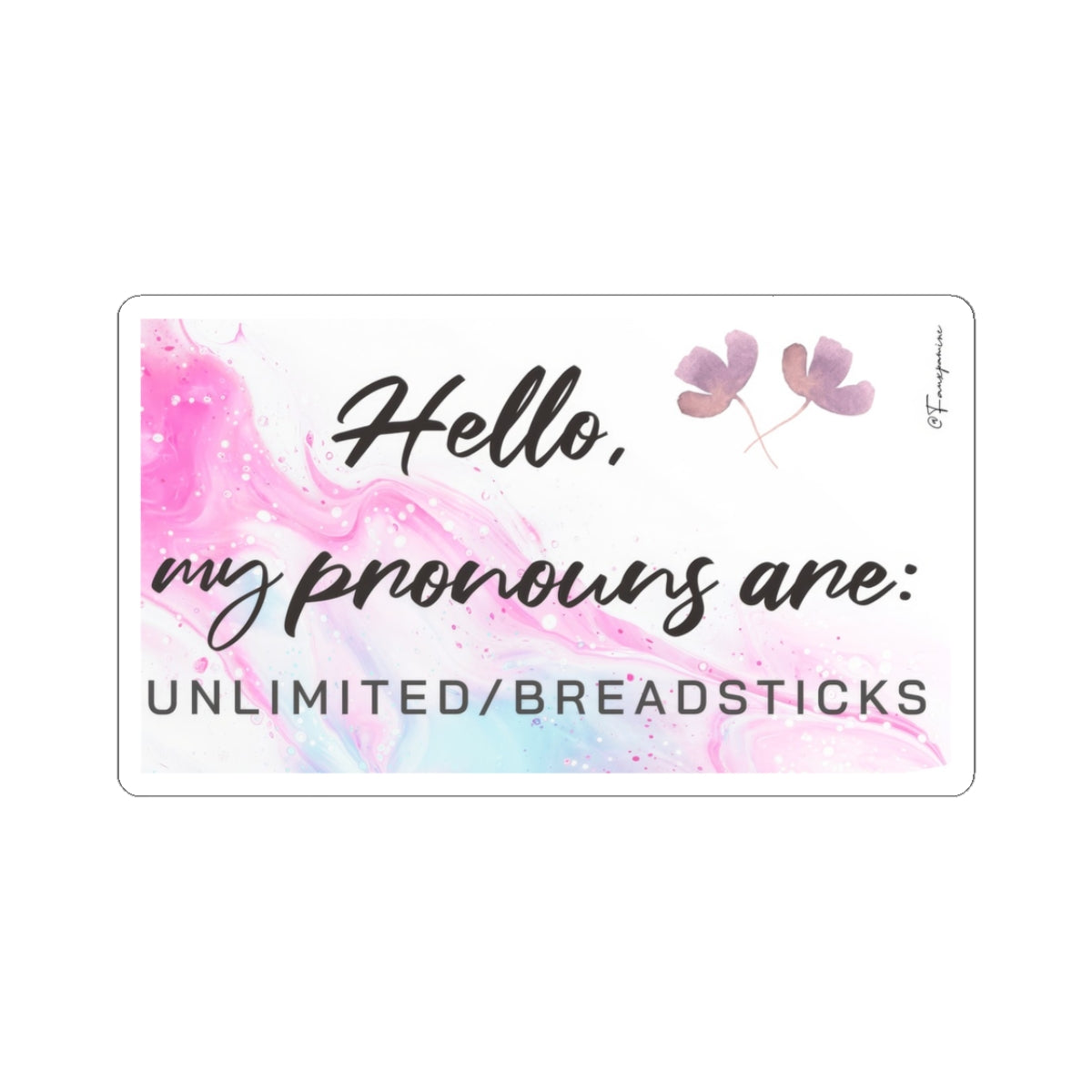 Unlimited/Breadstiocks - Sticker