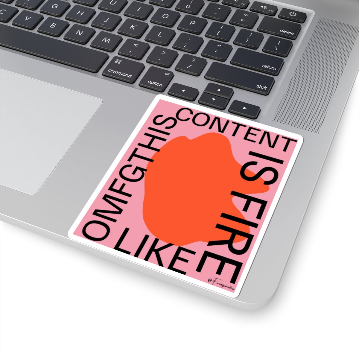 Flatness as Form: A Digital Eucharist - Sticker