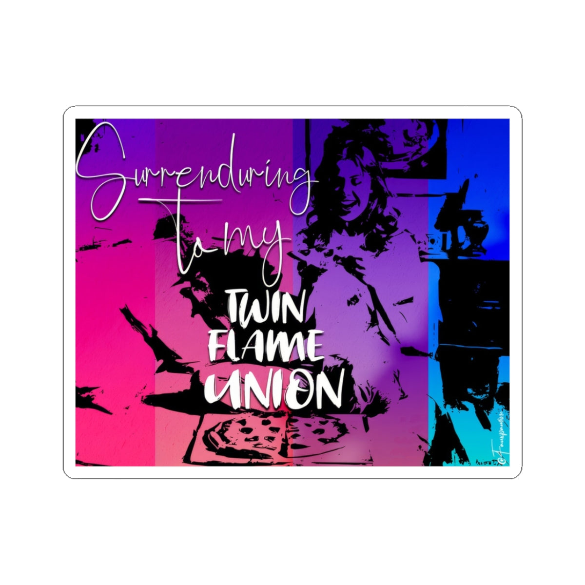 Twin Flame with Extra Cheeze, pleaseeeee - Sticker