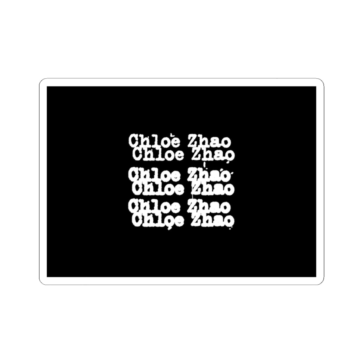 Chloe Zhao X Cheap Trick - Sticker