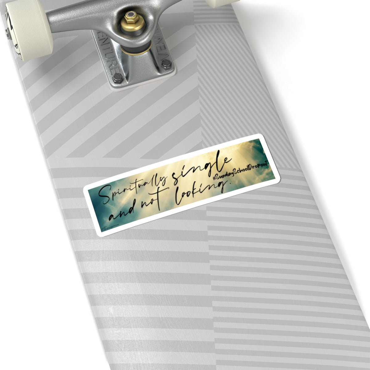 Spiritually Single and Not Looking - Sticker