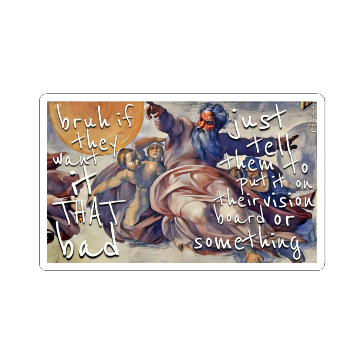 Vision Board Genesis - Sticker