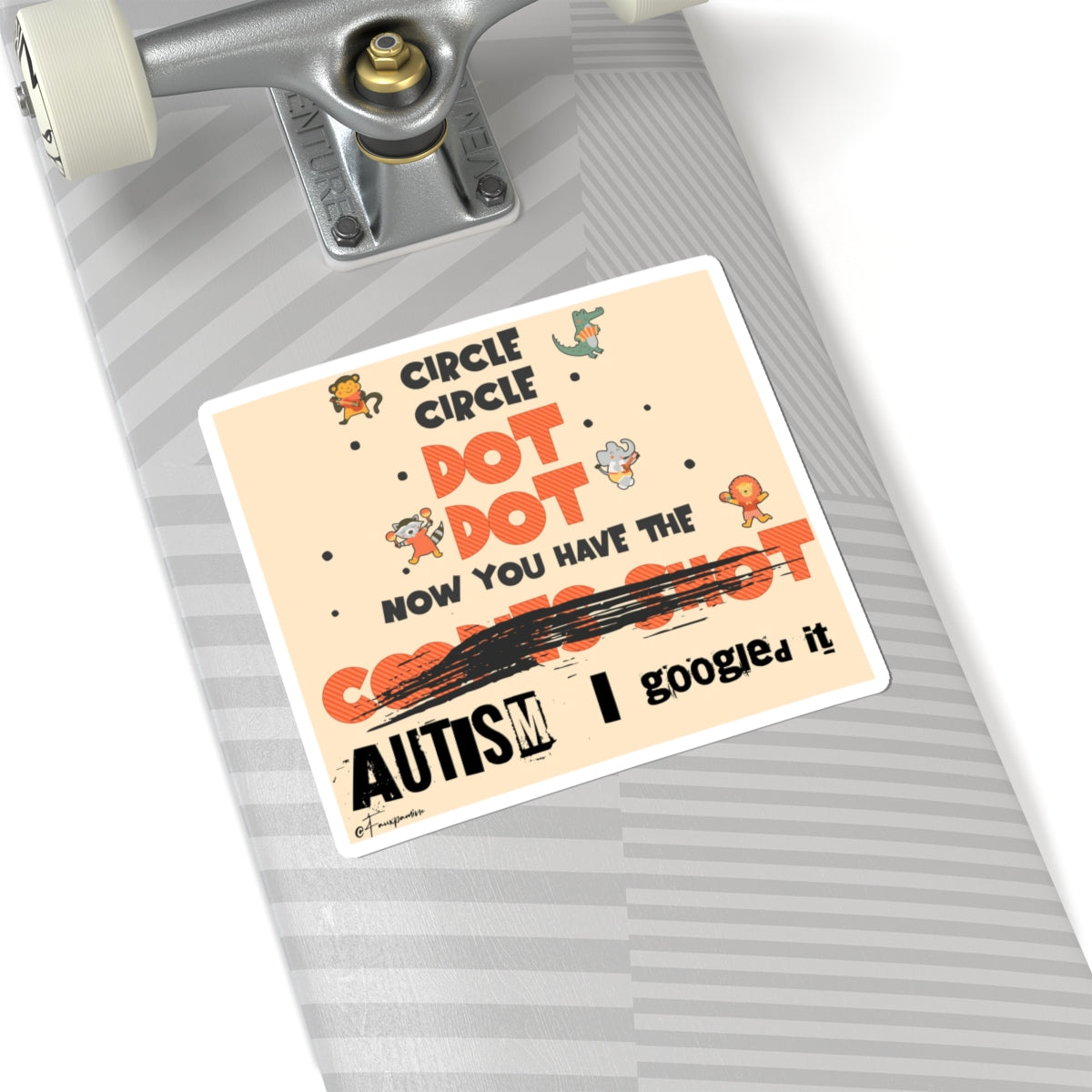 Dot Upon Dot, An Alchemy of Innocence and Ruin - Sticker
