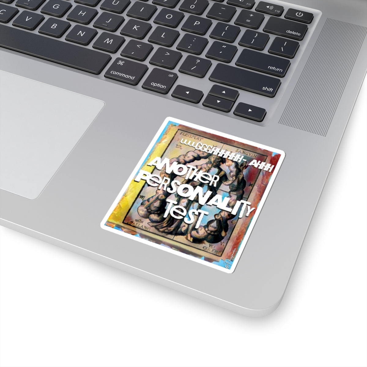Screams in the Four Humors - Sticker