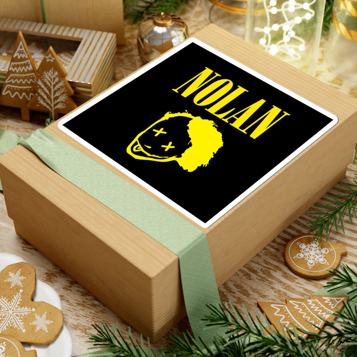 Christopher Nolan X Nirvana - Sticker