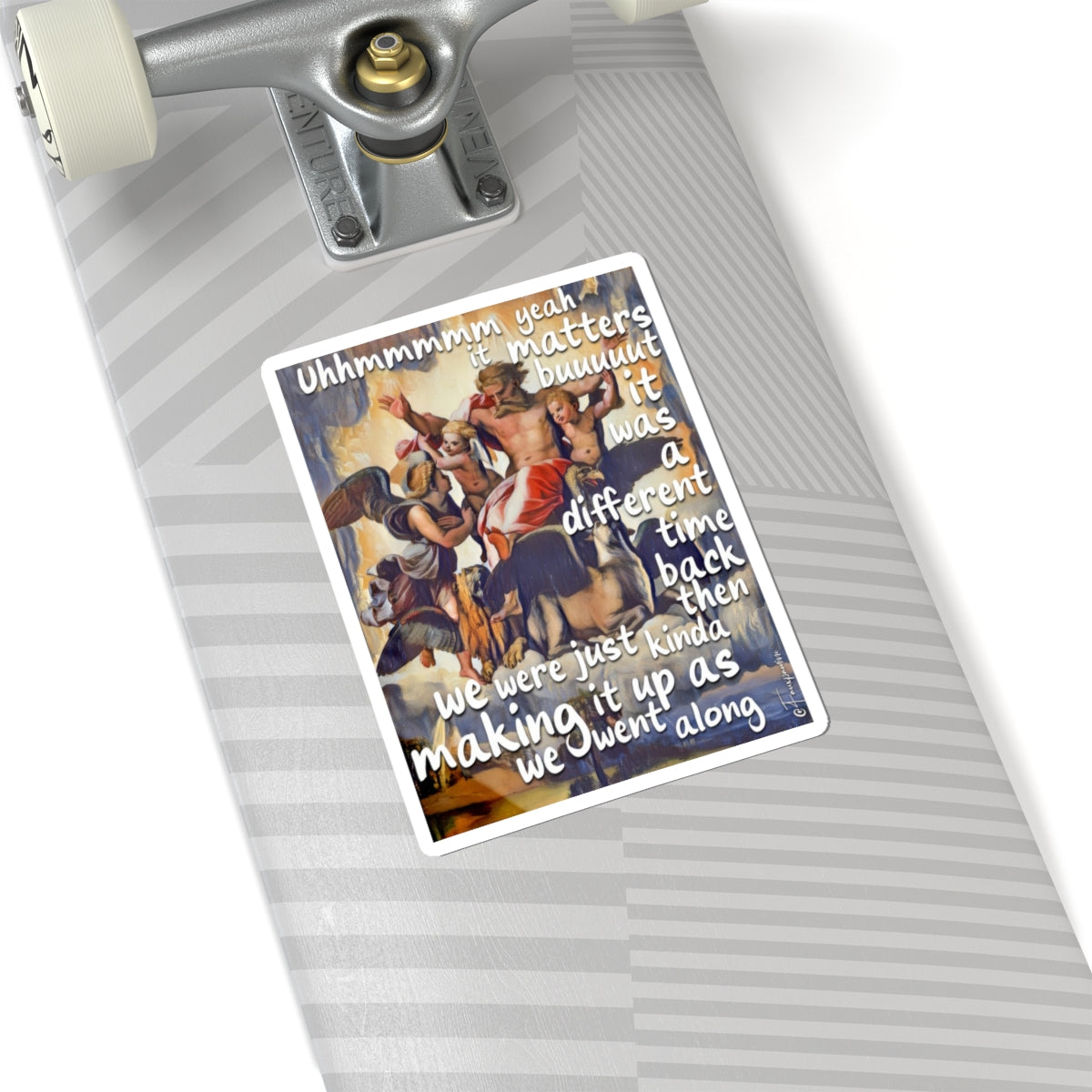 Different Time, Different Rules - Sticker