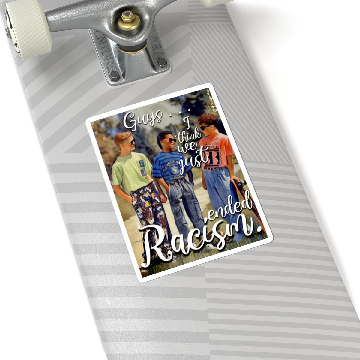 The Denim Trinity - Sticker