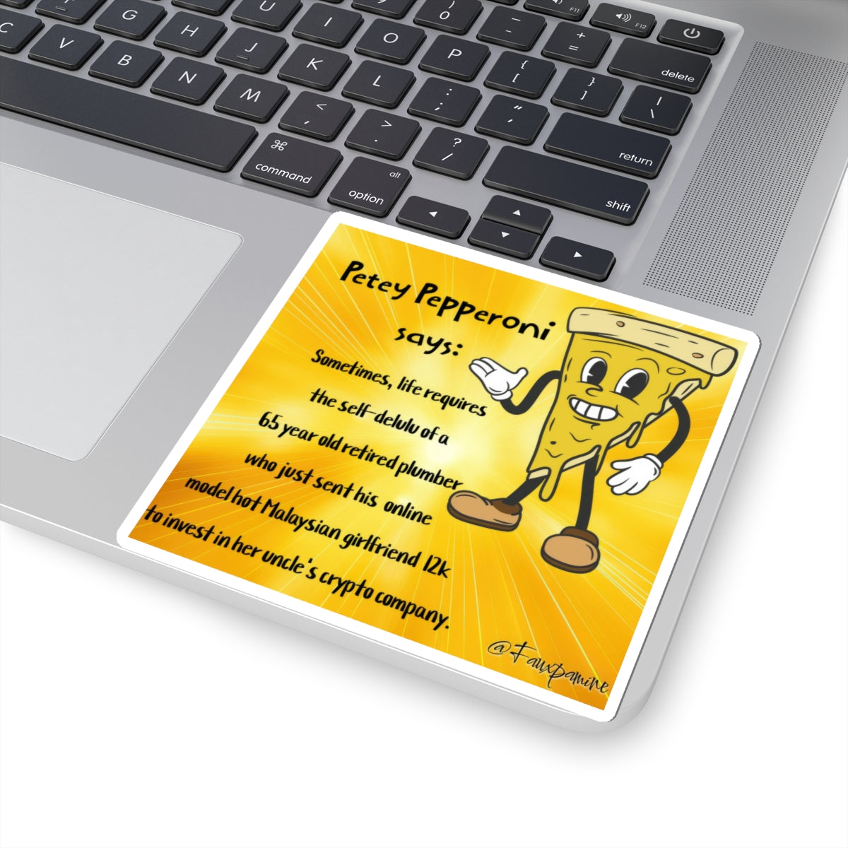 A Sentient Slice - Sticker