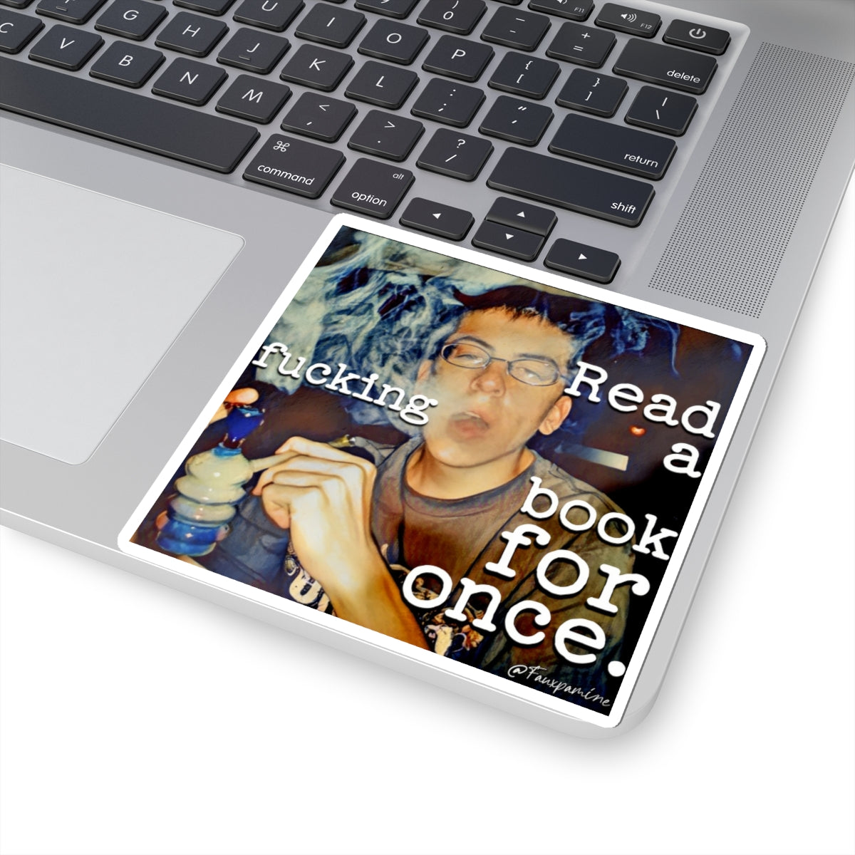 Instructional Nihilism in Smoky Tones - Sticker