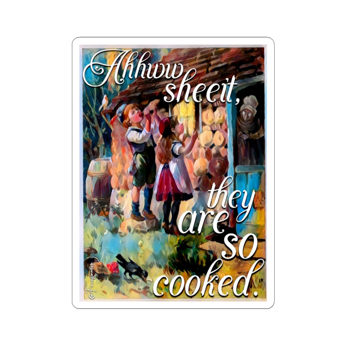 Cooked Innocence - Sticker