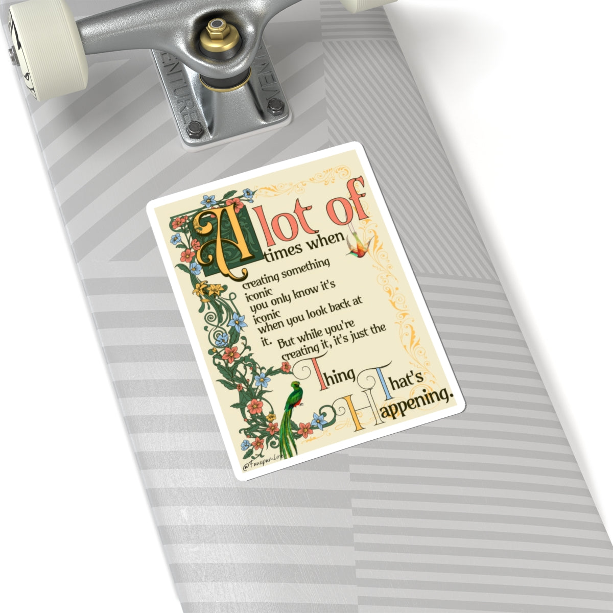 The Thing That Was Merely Happening - Sticker
