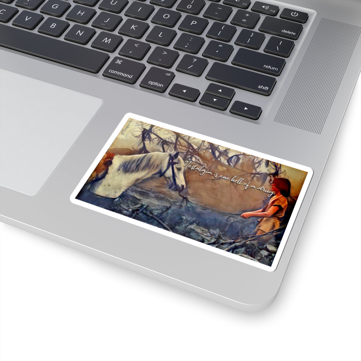 Nostalgia Is One Hell of a Drug - Sticker